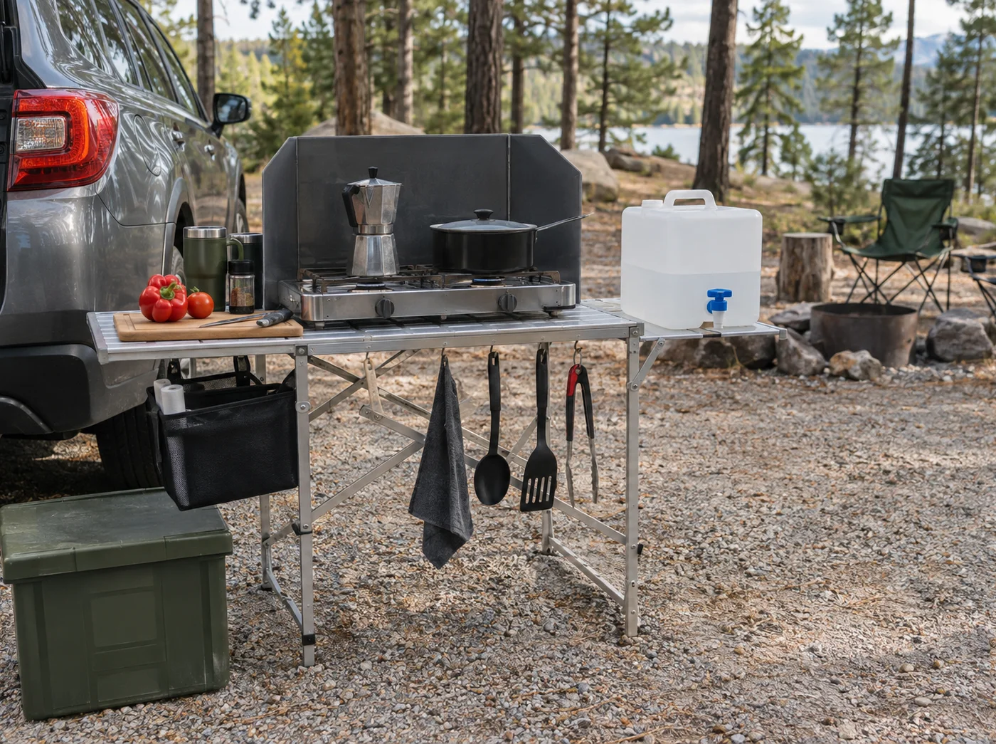 Outdoor Kitchen Systems in use