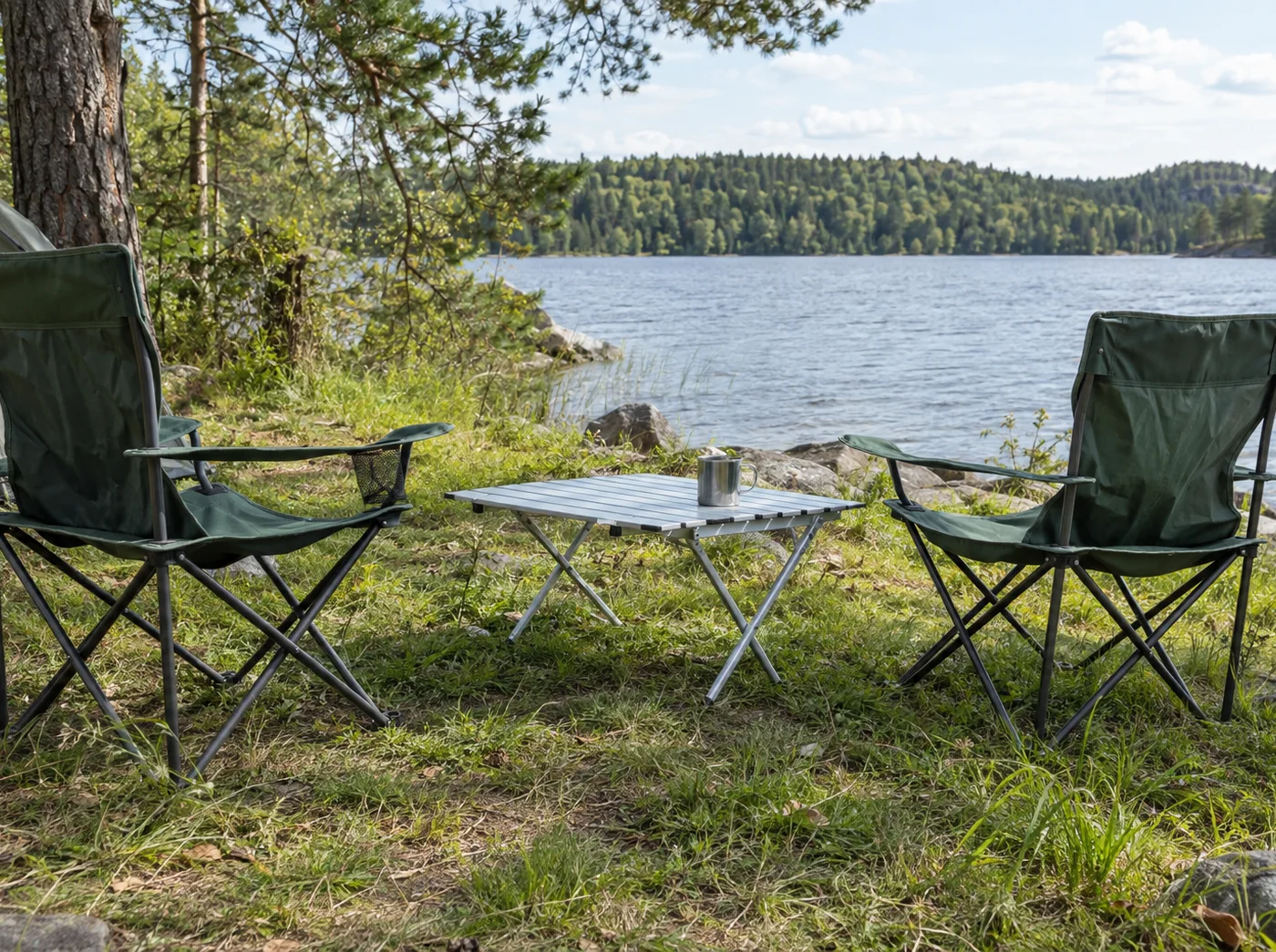 Tables & Chairs in use