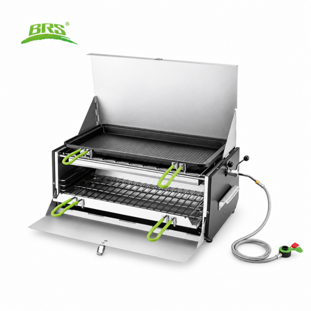 Rauchfreie Infrarot-Gasgrillbox
