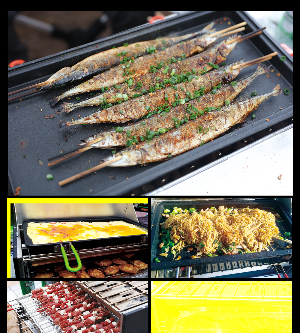 Infrared Smokeless Gas Grill Box detail