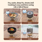 Five-Core High-Power Camping Stove — image 3
