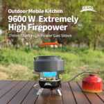 Three-Head High-Power Gas Stove — image 2