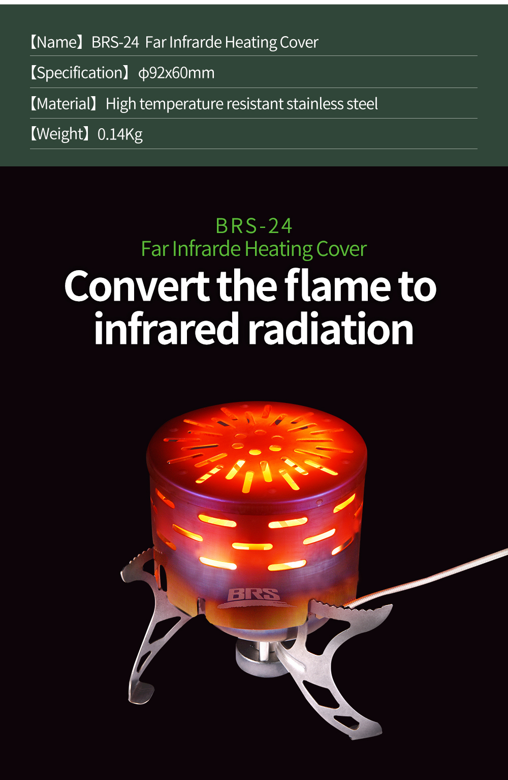 Far Infrared Heating Cover detail