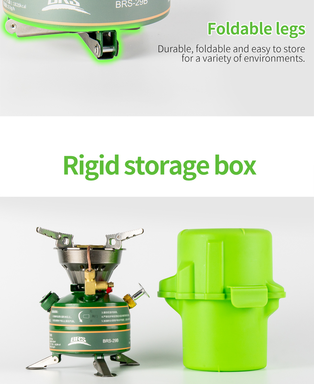 Integrated Gasoline Stove, No Preheating detail