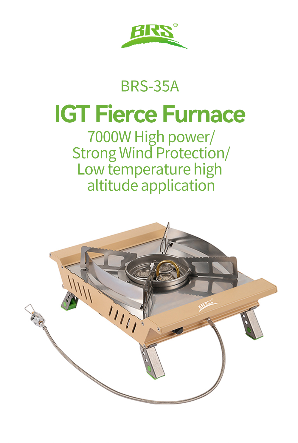 IGT Three-Head High-Power Stove detail