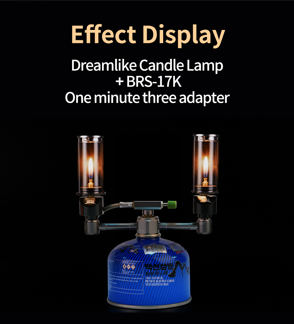 Dreamlike Candle Gas Lantern detail