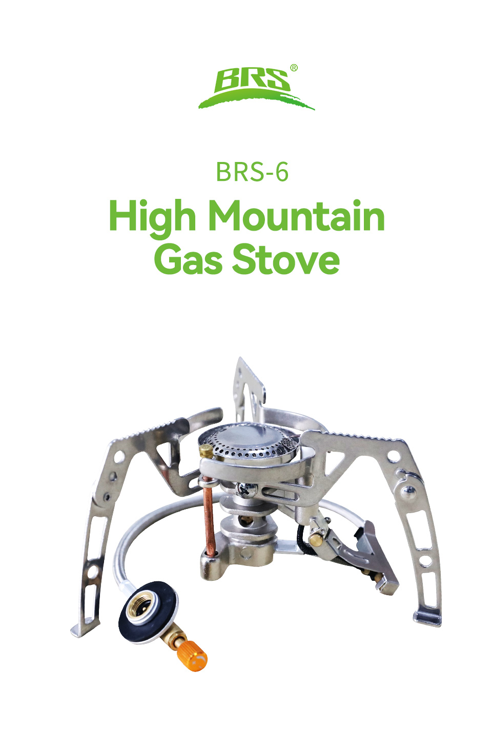 High Mountain Remote Gas Stove detail