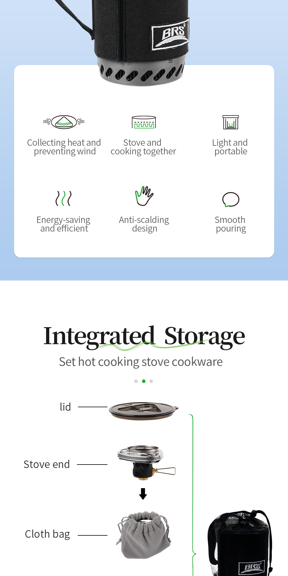 Solo Quick Beaker Stove System detail