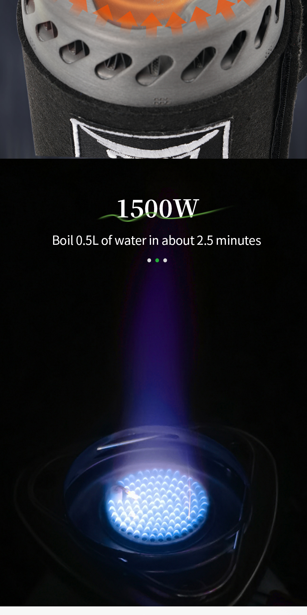 Solo Quick Beaker Stove System detail