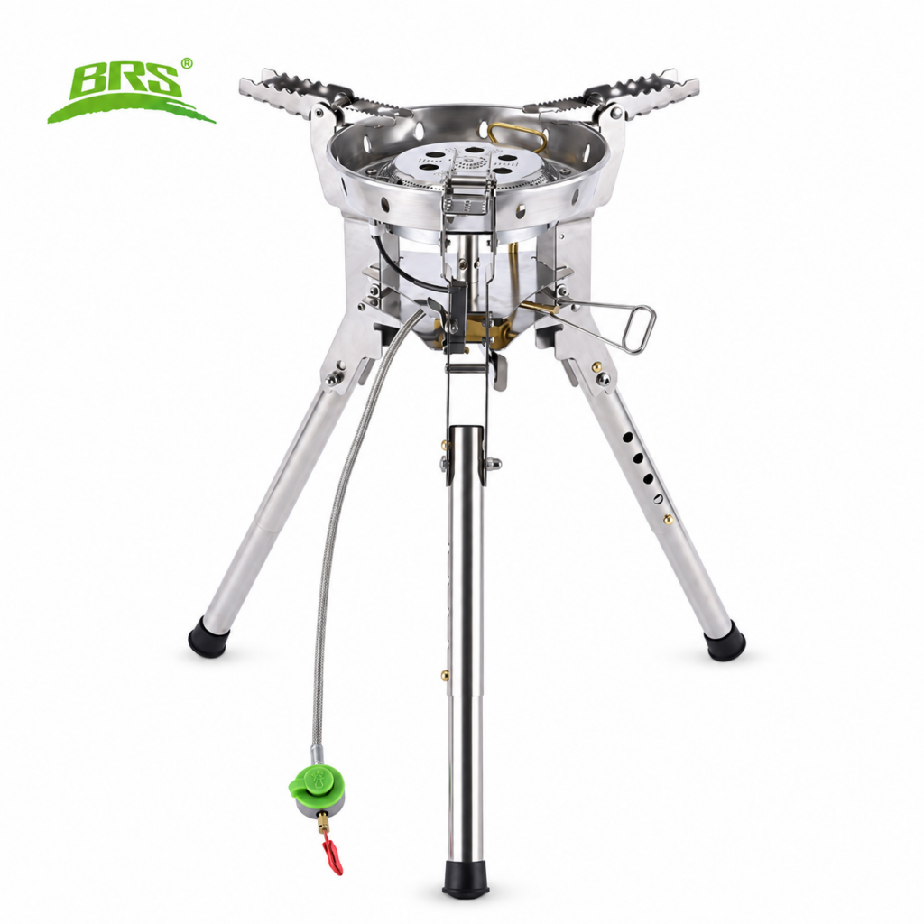 High-Firepower Tripod Gas Stove