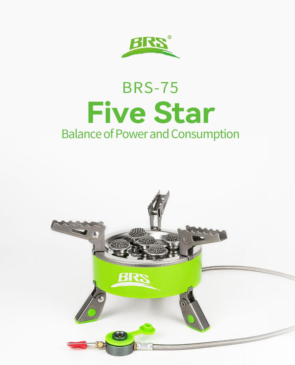 Five Star Five-Head Gas Stove detail