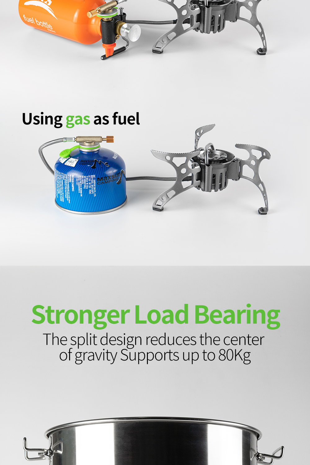 Oil/Gas Multi-Fuel Stove (BRS-8) detail