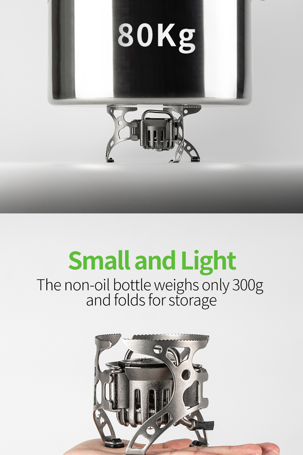 Oil/Gas Multi-Fuel Stove (BRS-8) detail