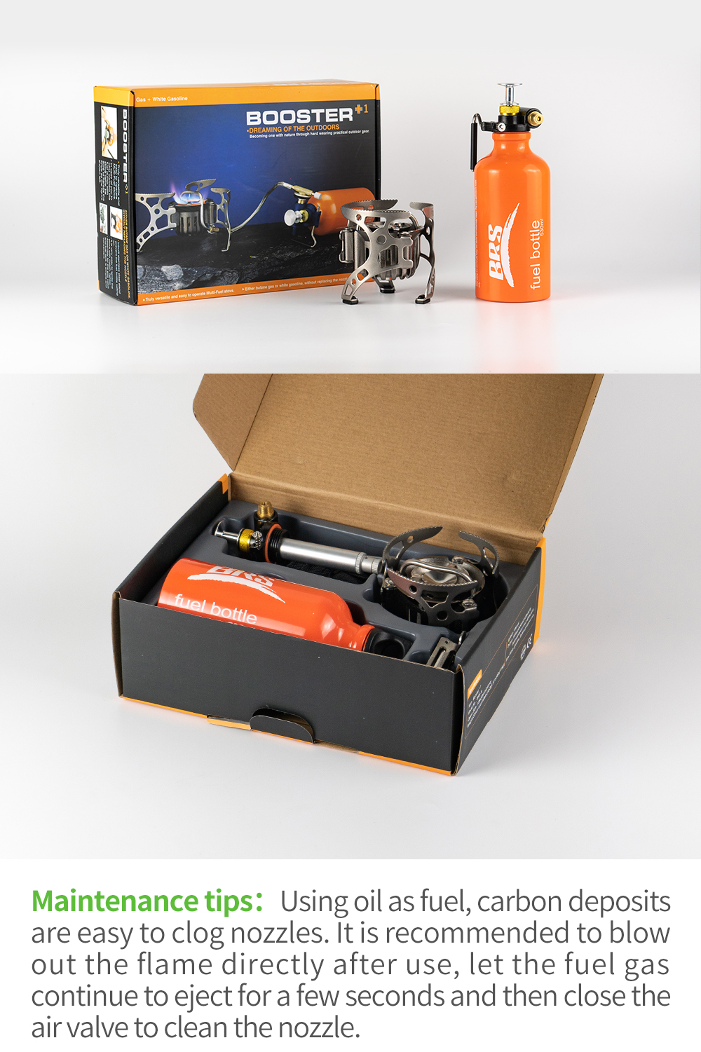 Oil/Gas Multi-Fuel Stove (BRS-8) detail