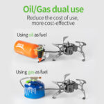 Oil/Gas Multi-Fuel Stove (BRS-8) — image 2