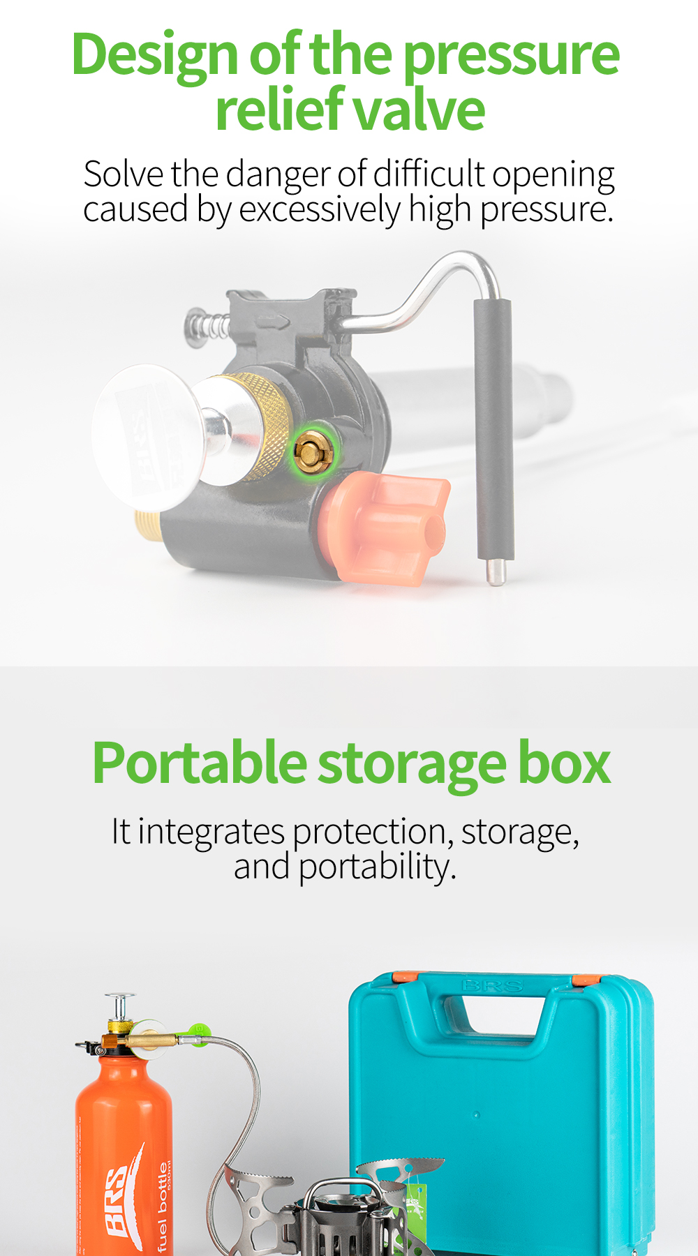 Oil/Gas Multi-Fuel Stove (BRS-8A) detail