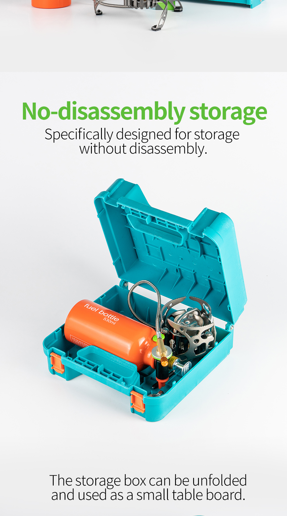 Oil/Gas Multi-Fuel Stove (BRS-8A) detail