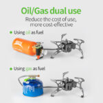 Oil/Gas Multi-Fuel Stove (BRS-8A) — image 4