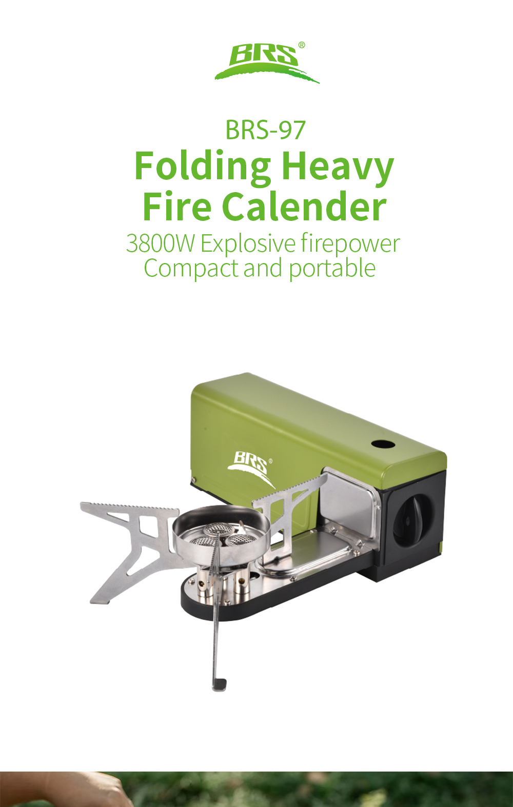 Folding Three-Burner Cassette Stove detail