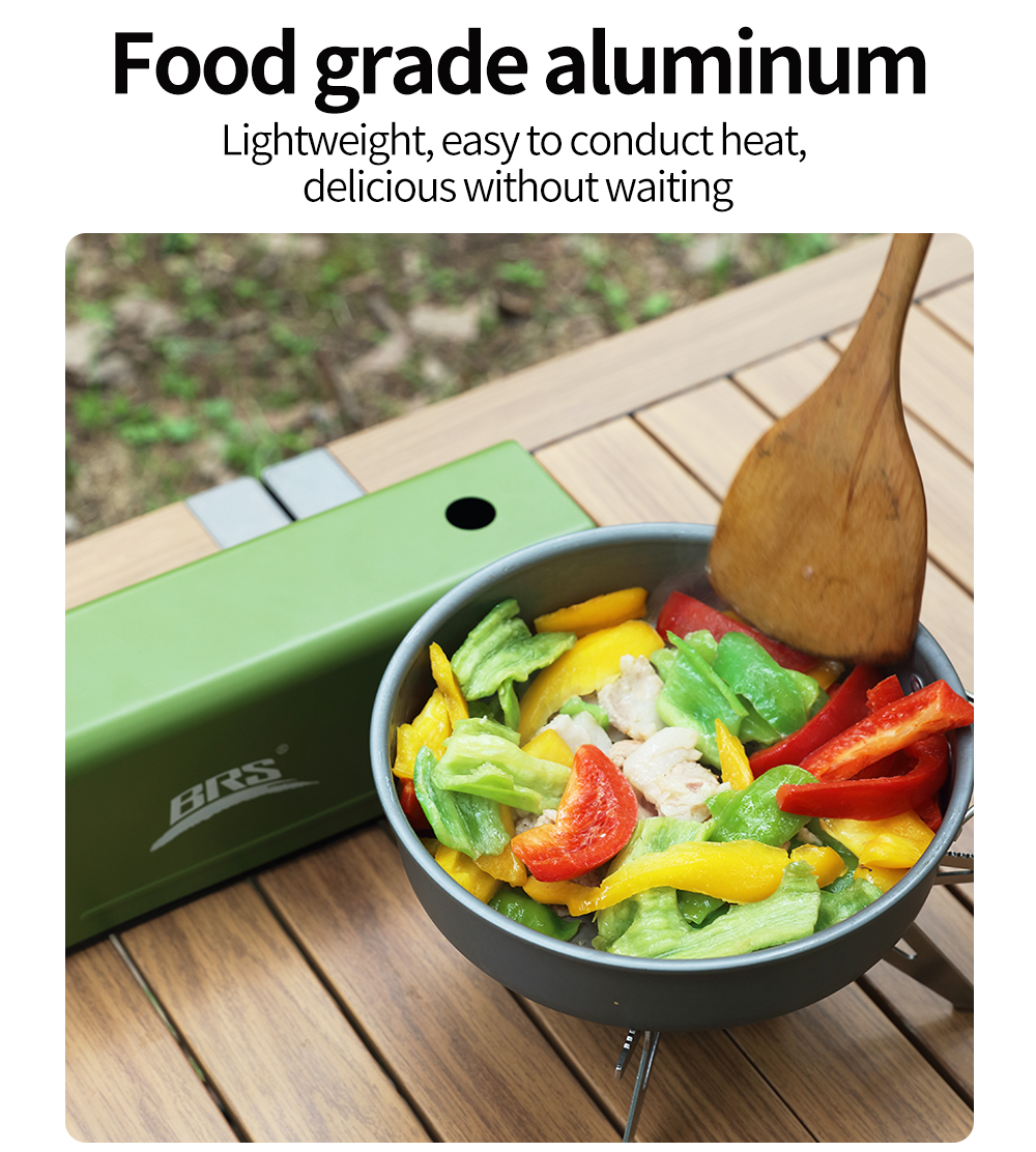 Hard-Anodized Aluminium Camping Cookware Sets detail