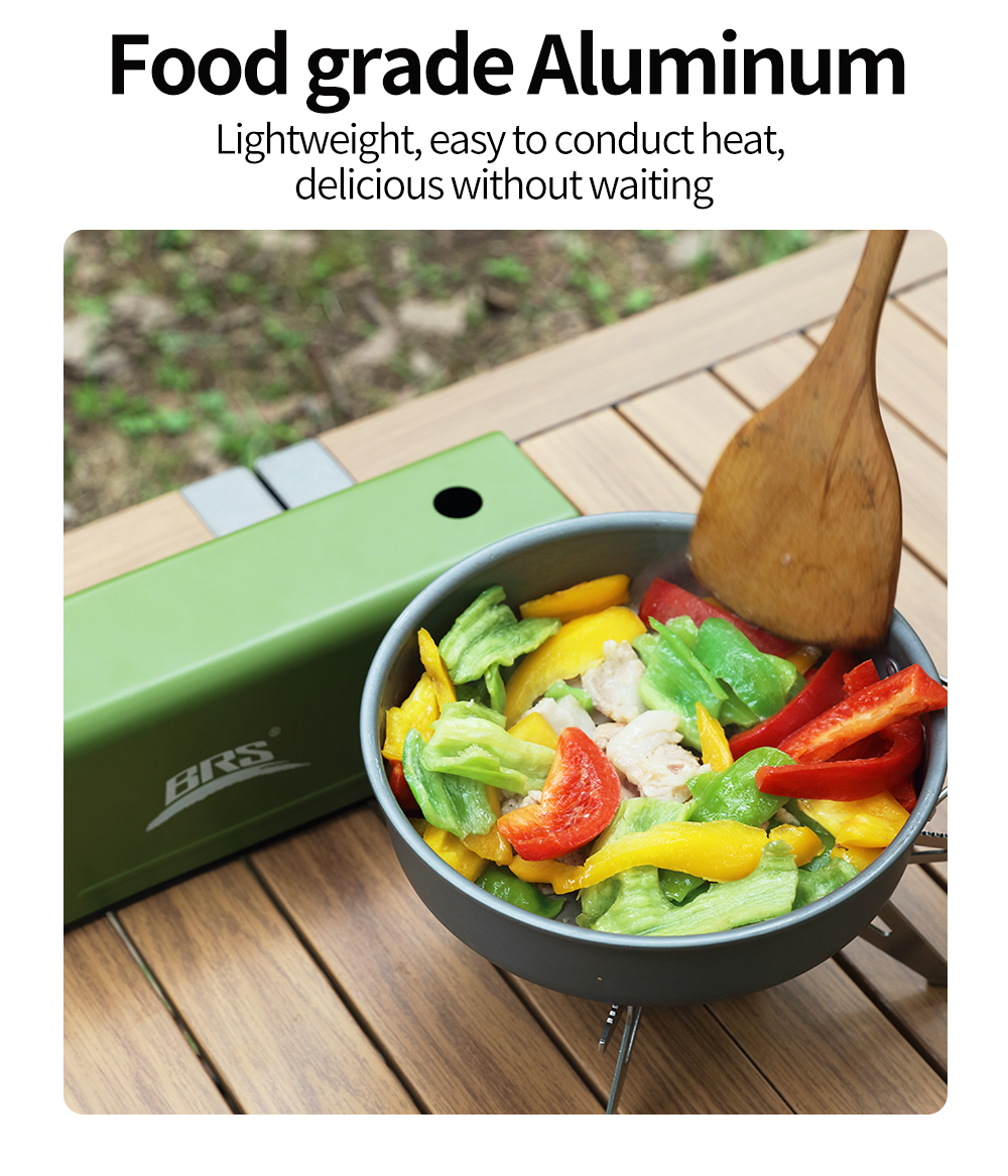 Hard-Anodized Aluminium Camping Cookware Sets detail