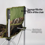 Camouflage Folding Camp Chair — image 2
