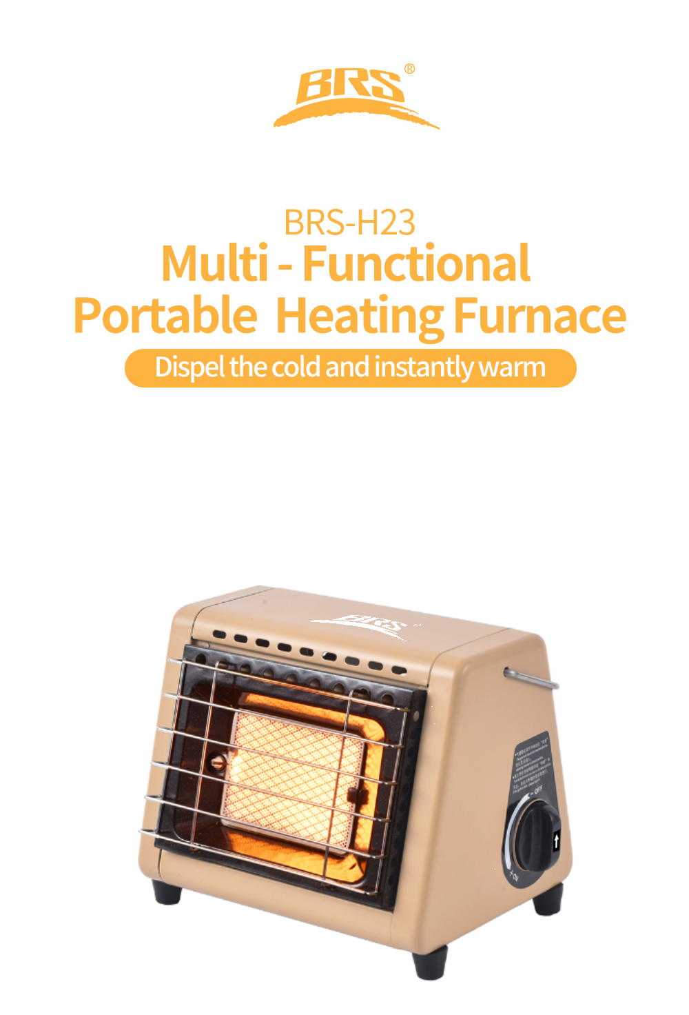 Portable Cassette Gas Heater detail
