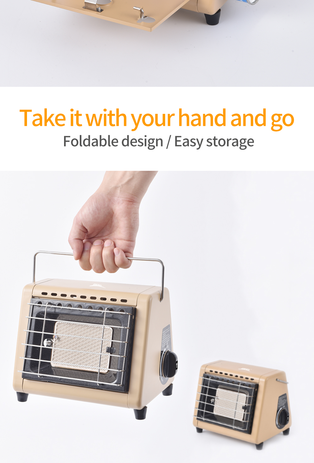 Portable Cassette Gas Heater detail