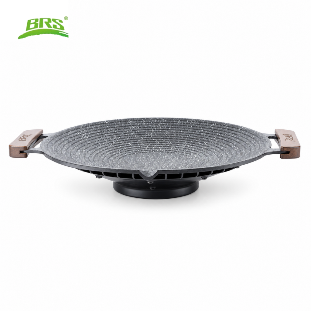 Heat-Collecting Grill Pan