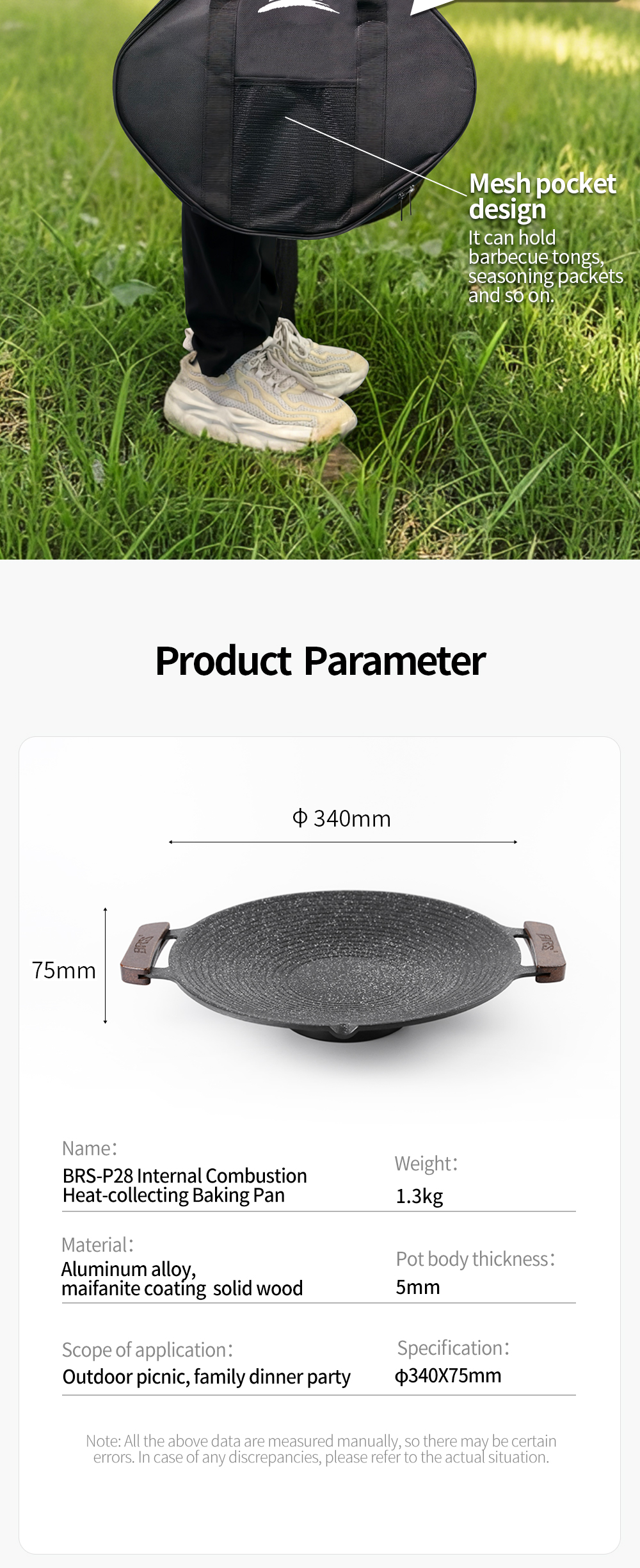 Heat-Collecting Grill Pan detail