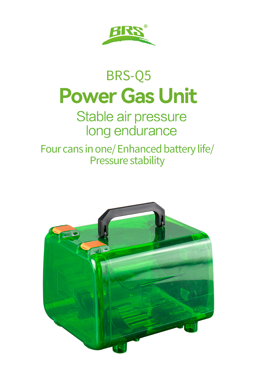 Four-Canister Power Gas Unit detail