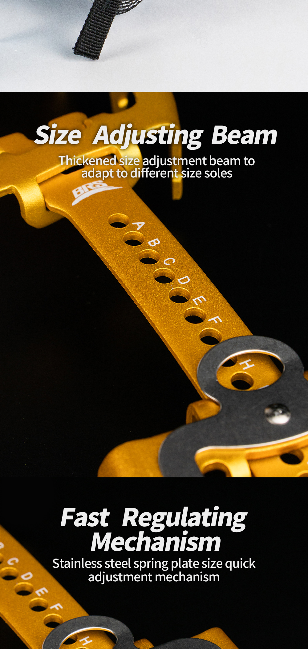 Snow Leopard 14-Point Aluminium Crampons detail