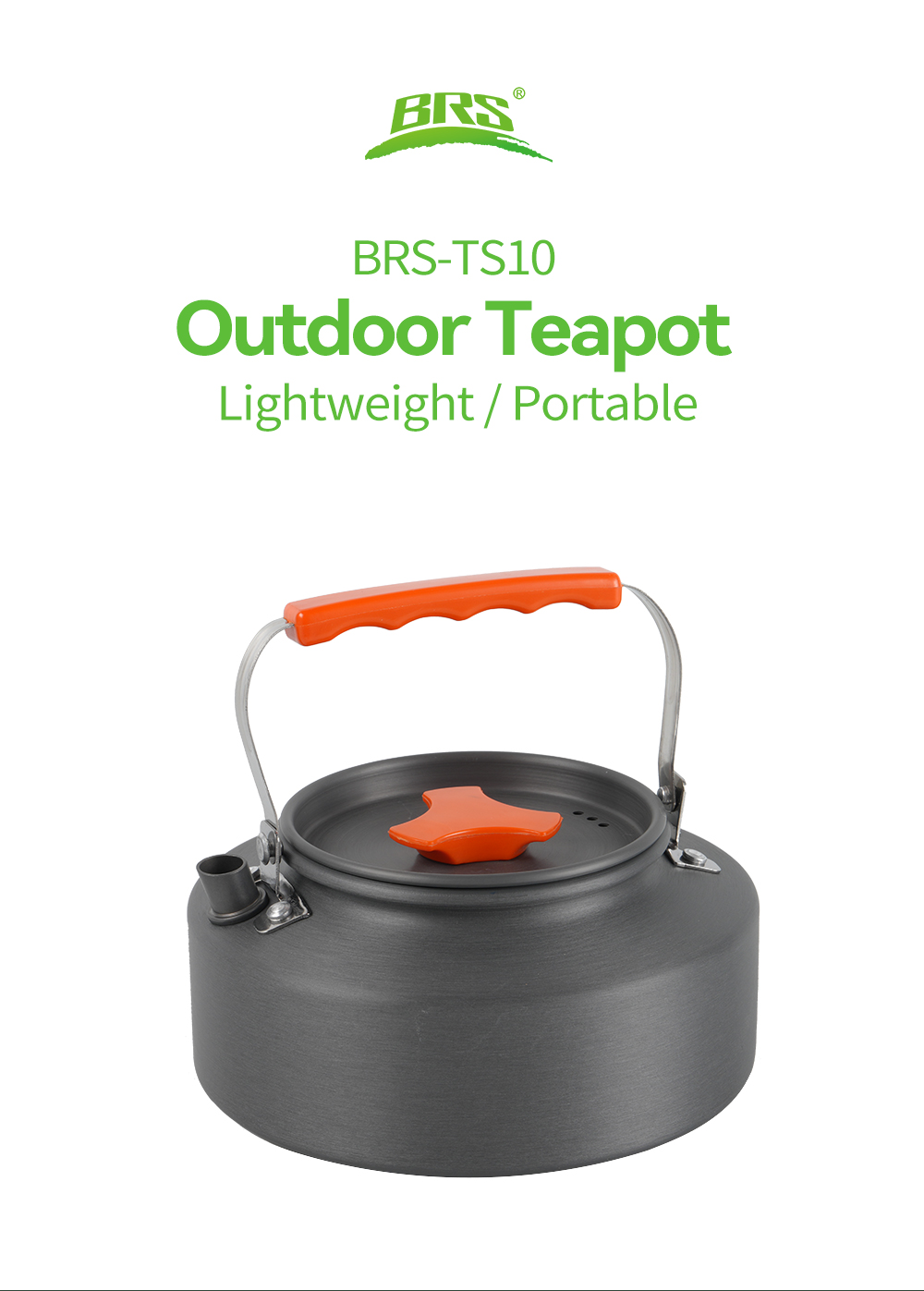 Outdoor Teapot Kettle 1.1L detail