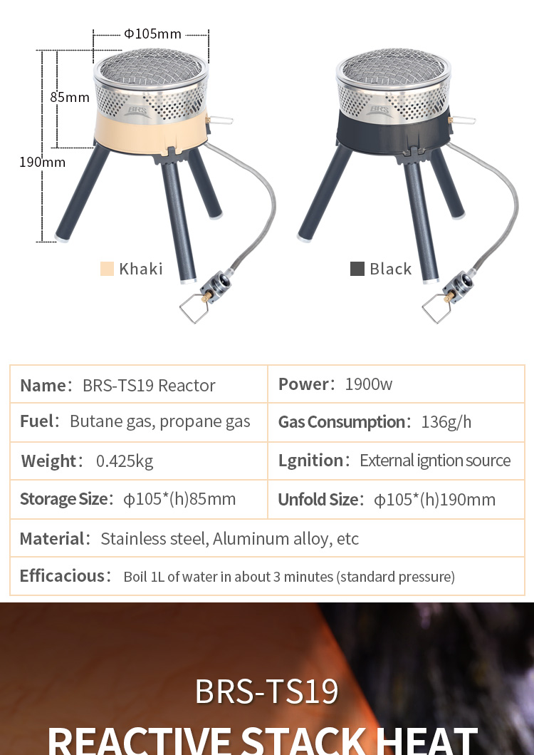 Reactive Stack Heat Cooking System detail