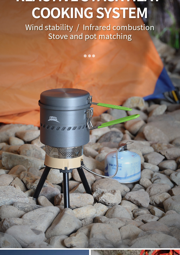 Reactive Stack Heat Cooking System detail
