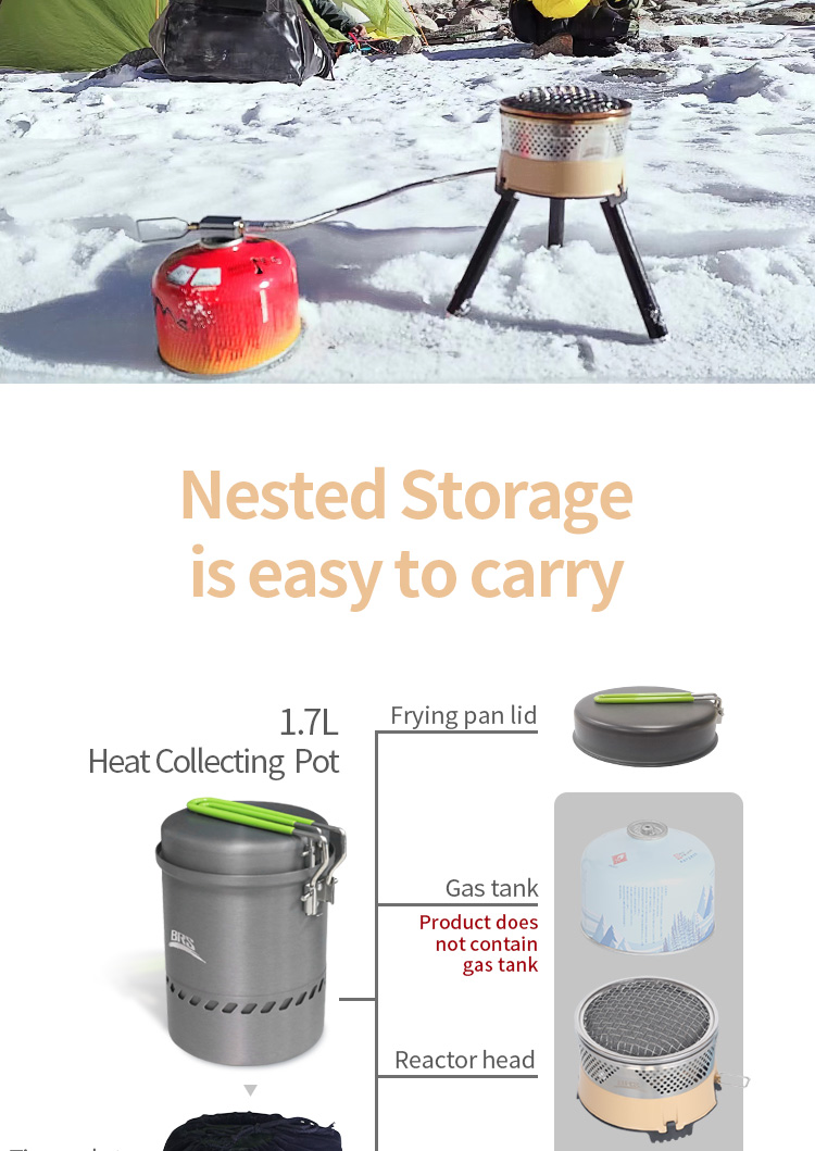 Reactive Stack Heat Cooking System detail