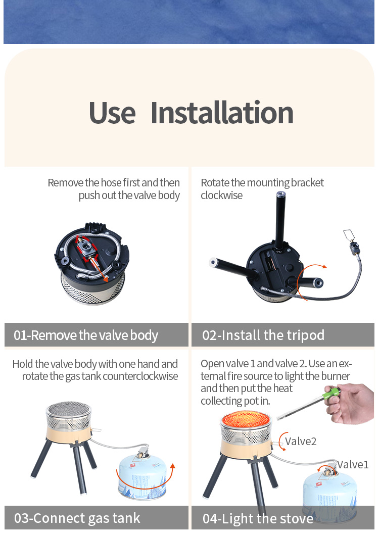 Reactive Stack Heat Cooking System detail