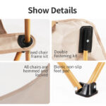 Folding Moon Chair (BRS-Y01) — image 6