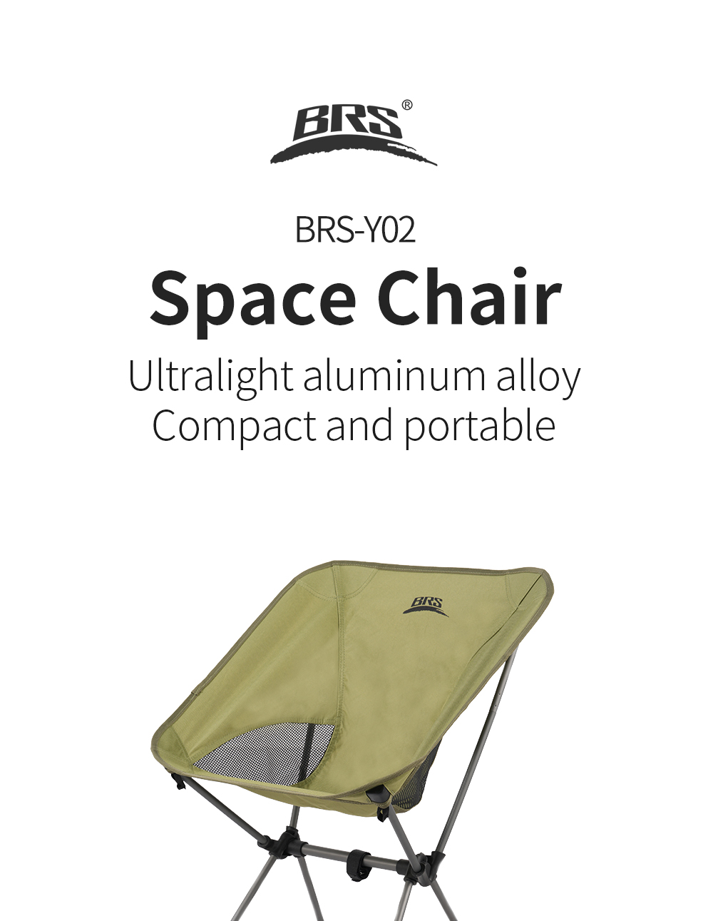 Lightweight Aluminium Space Chair detail