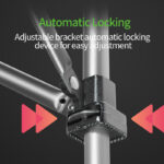 Height-Adjustable Aluminium Folding Table — image 3