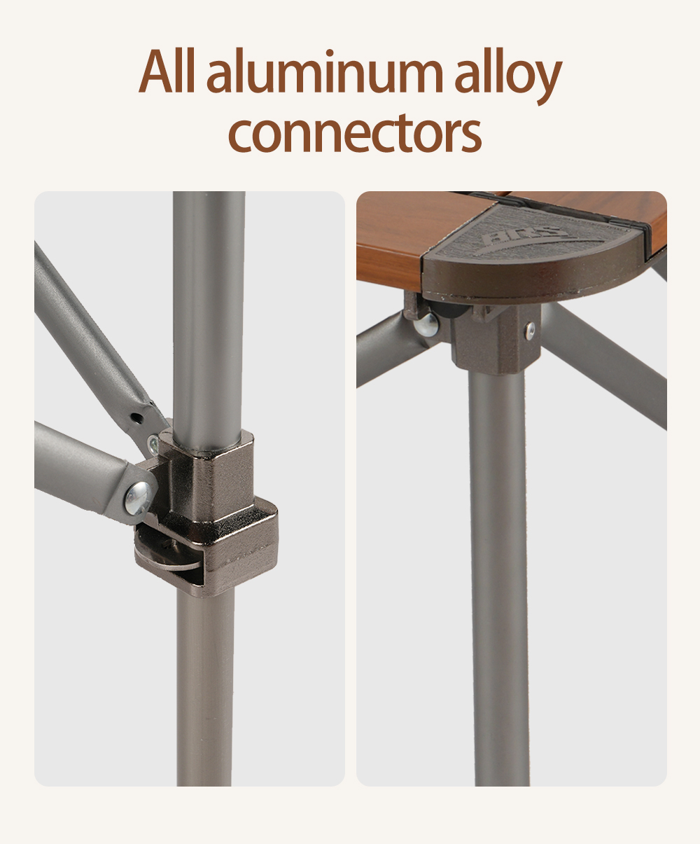 Aluminium Stove Table with IGT Burner detail
