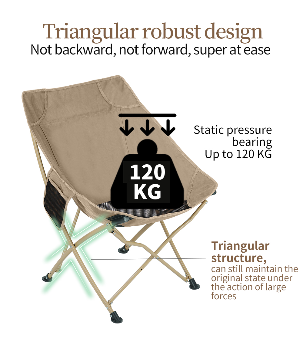 Star-Moon Folding Chair detail