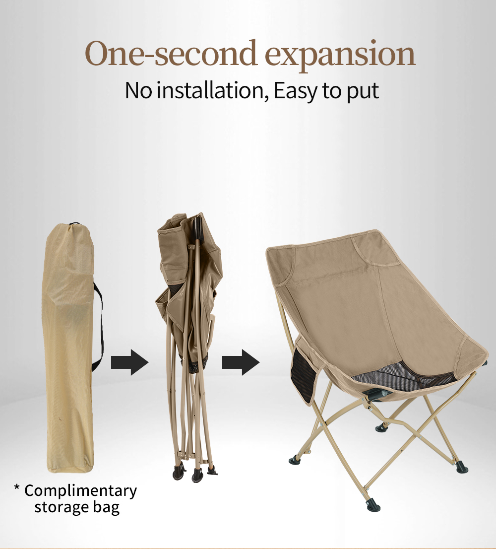 Star-Moon Folding Chair detail