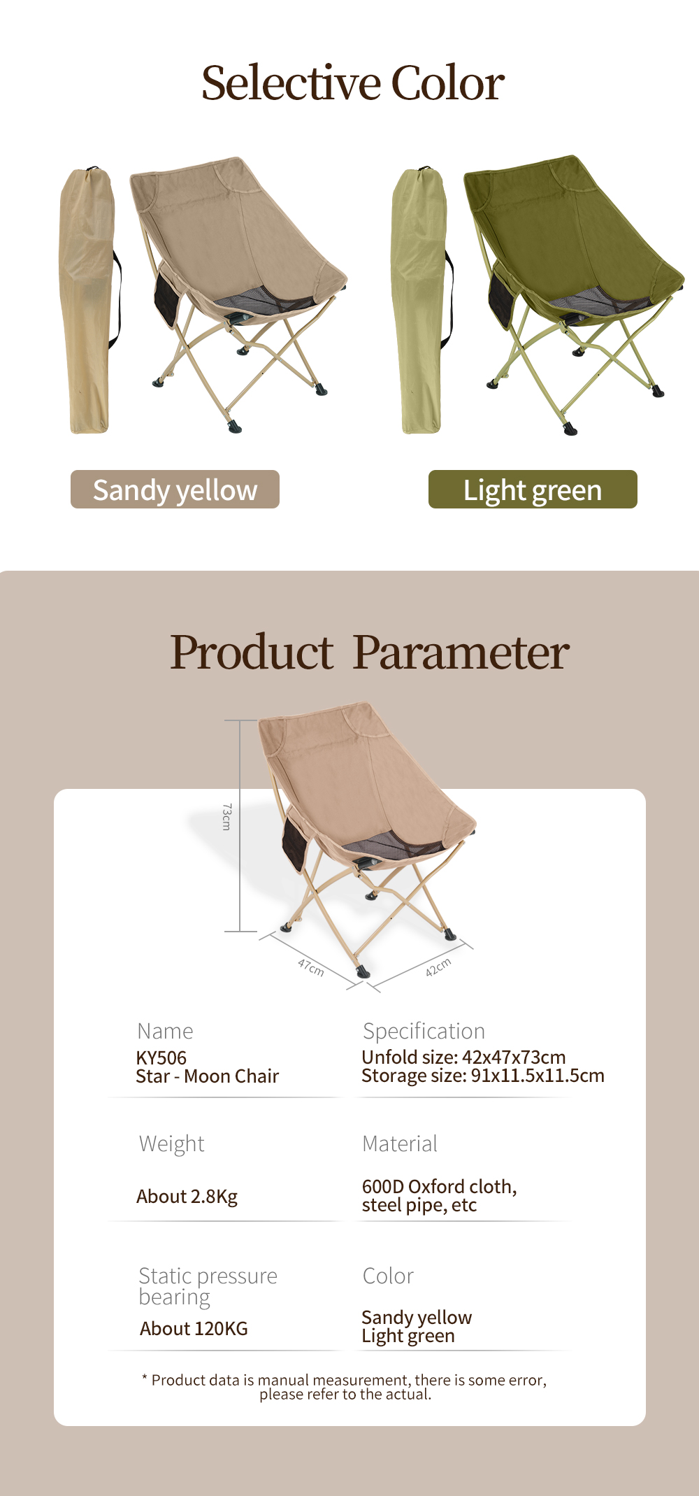 Star-Moon Folding Chair detail