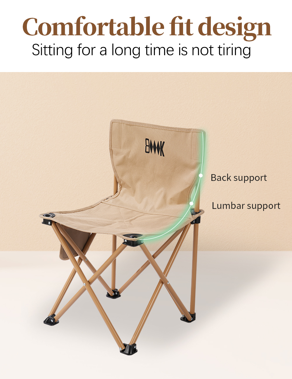 Folding Chair with Backrest detail
